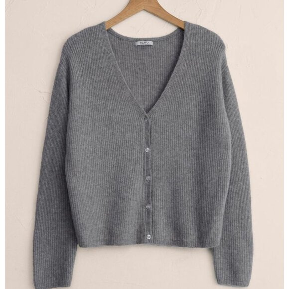 Z Supply Sweaters - Z Supply Emile V-Neck Cardigan in Grey in Size Large